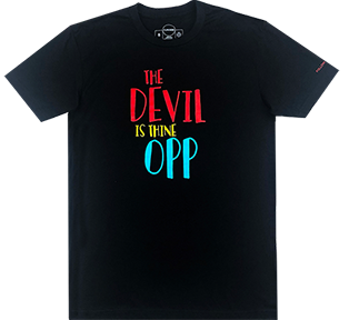 THE DEVIL IS THINE OPP TEE